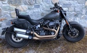 Sacoches Myleatherbikes Softail Fat bob (3)